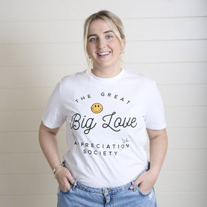 White 'Big Love' T-shirt