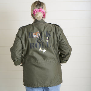 Customised Vintage Army Jacket